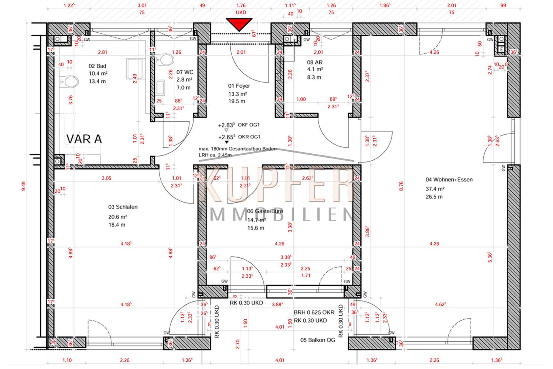© KUI Etagenwohnung Neunkirchen